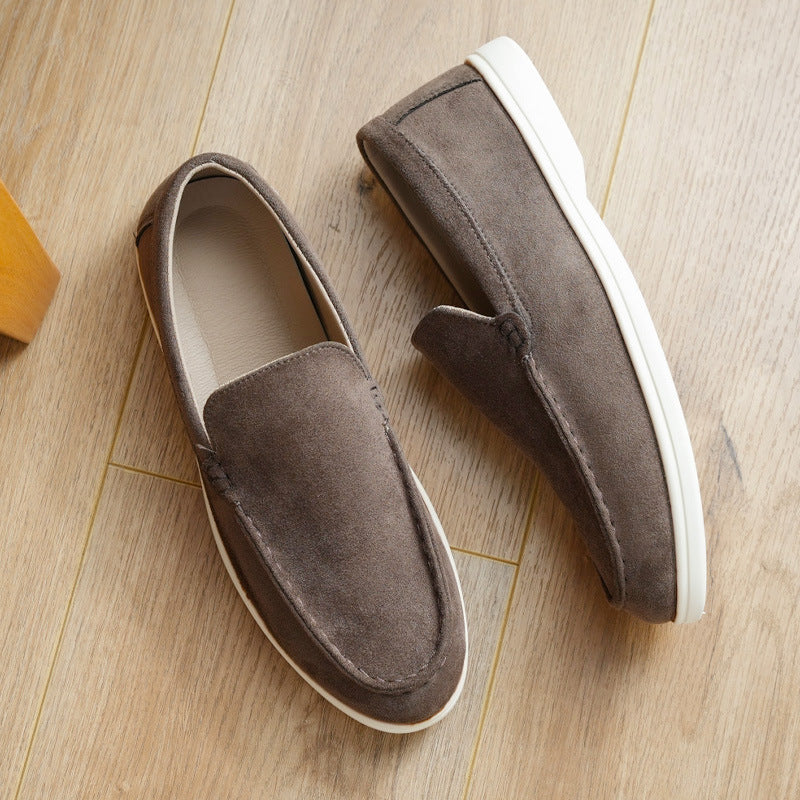 Herren Halbschuhe Niedrig Offener Einstieg