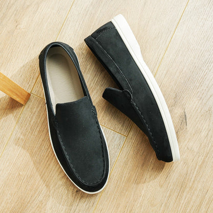 Herren Halbschuhe Niedrig Offener Einstieg