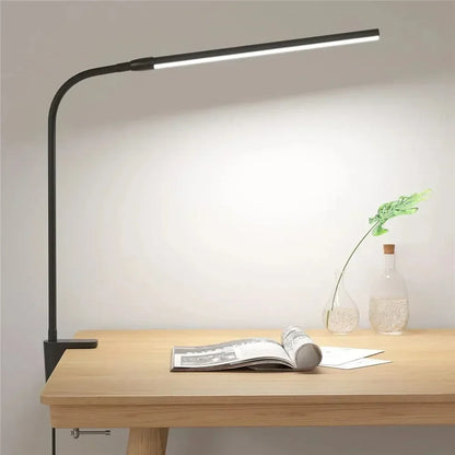 Norin Dimmbare LED-Schreibtischlampe Doppelkopf