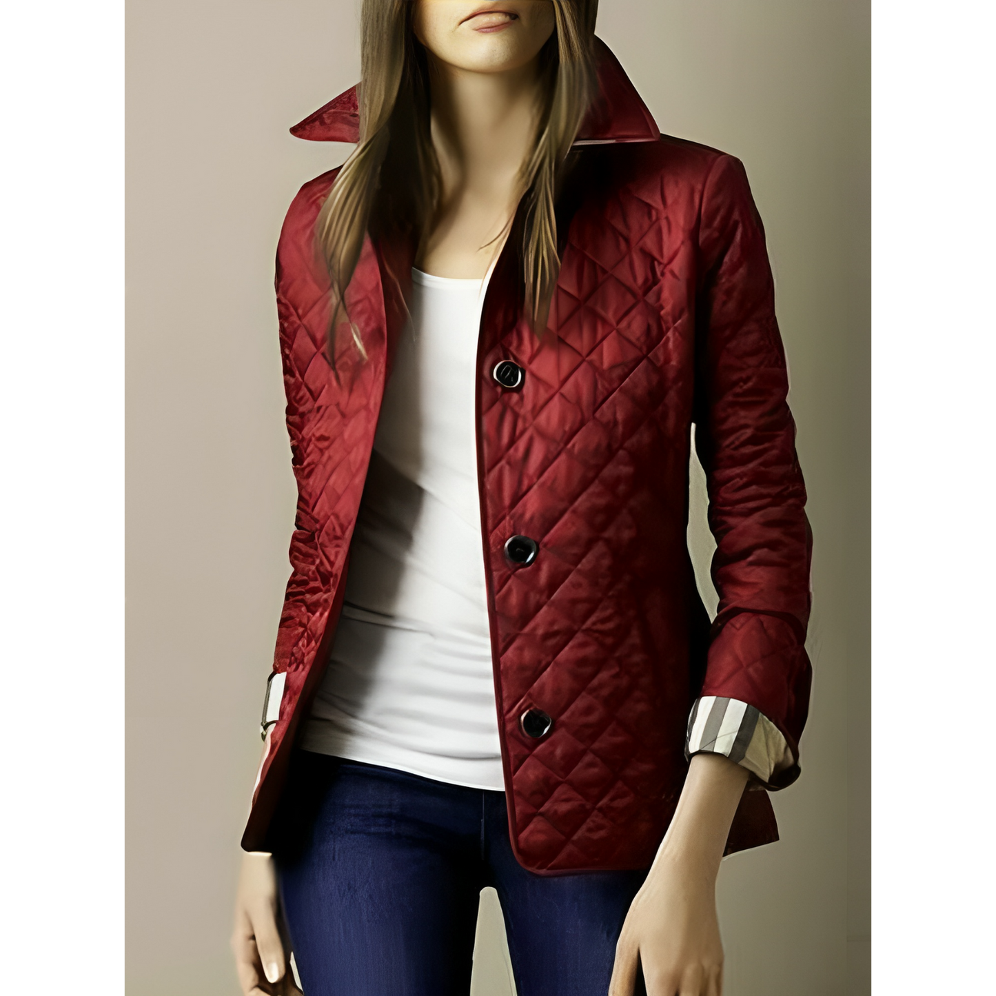 Norvielle Damen Kurzjacke Wattierte