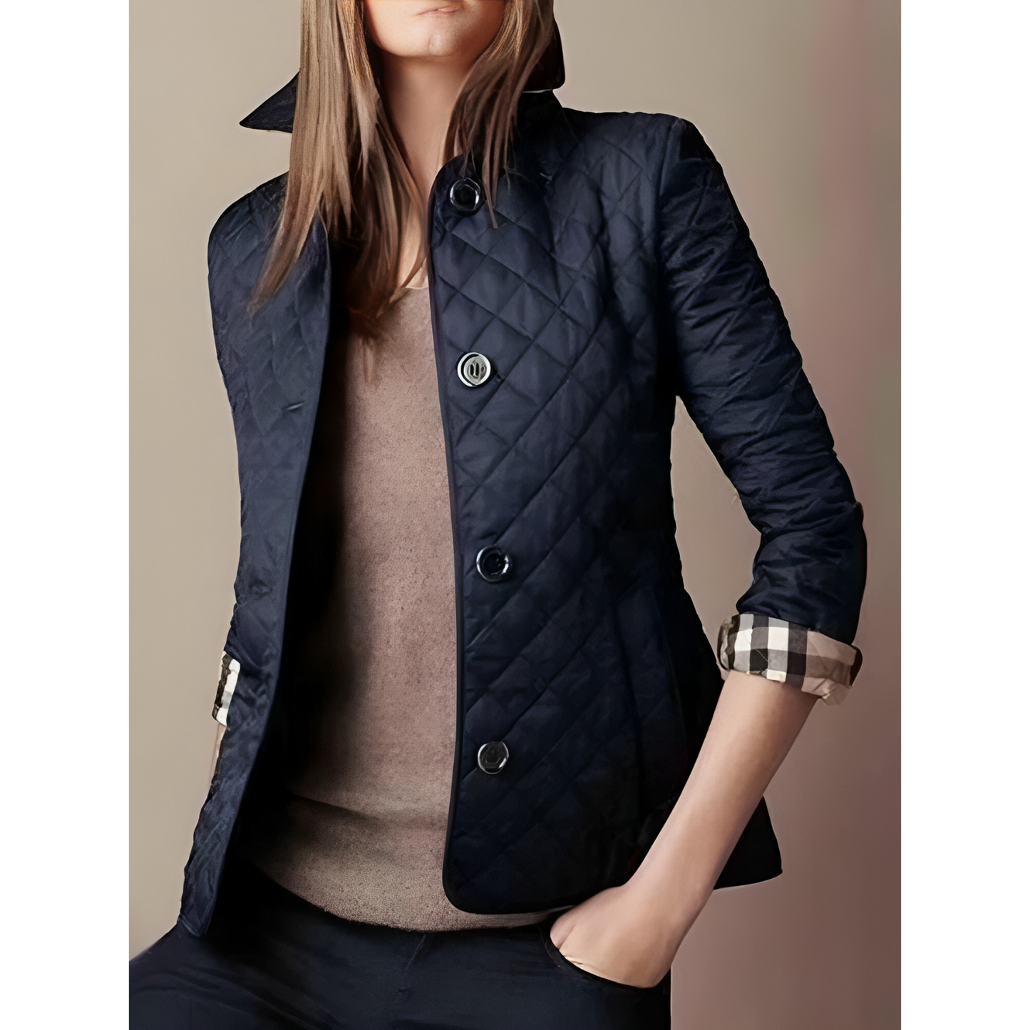 Norvielle Damen Kurzjacke Wattierte