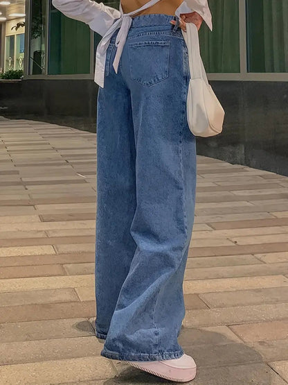 e Baggy Jeans 90er Style Weite Passform