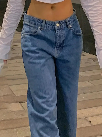 e Baggy Jeans 90er Style Weite Passform