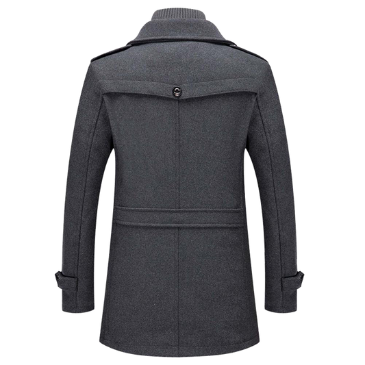 Herren Doppelreißverschlussjacke Regular Fit - Norvielle
