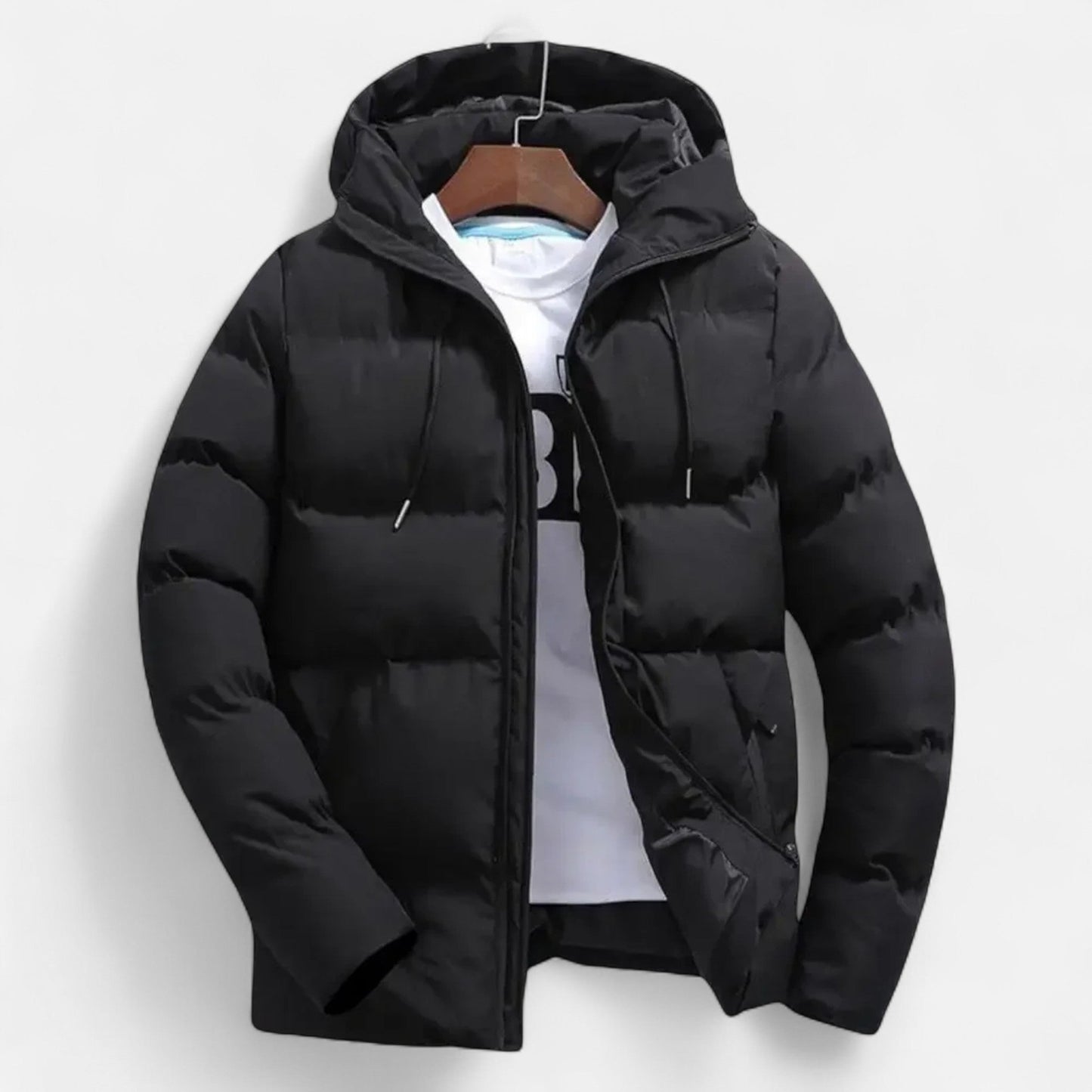 Herren Daunenjacke Gesteppt Winter