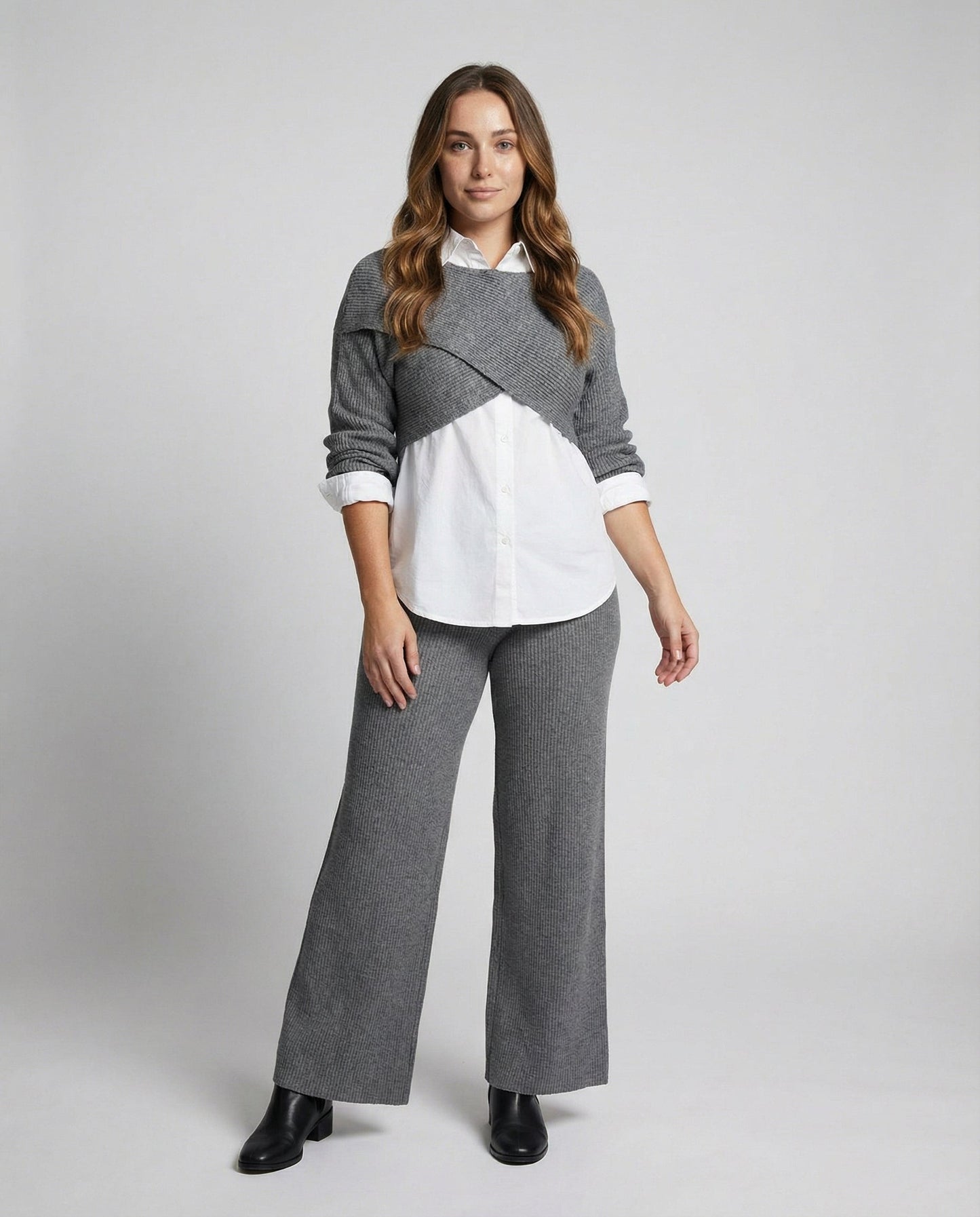Damen Dreiteiliges Set Bequem - Norvielle