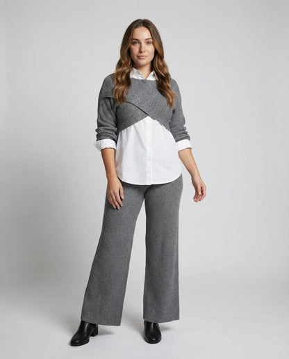 Damen Dreiteiliges Set Bequem - Norvielle