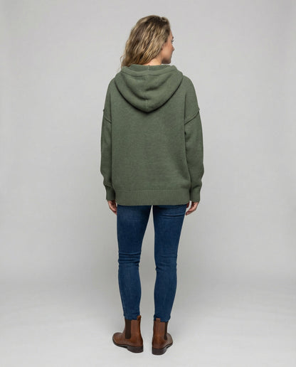 Eleganter Damen Rollkragenpullover Merino Wolle