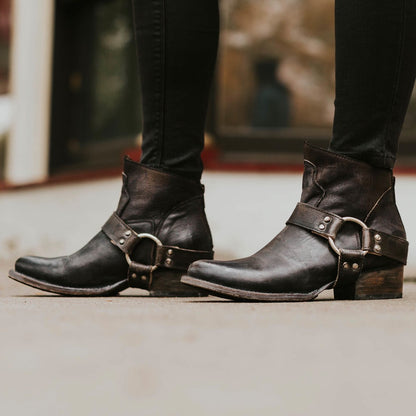 Andalusische Damenstiefel Leder