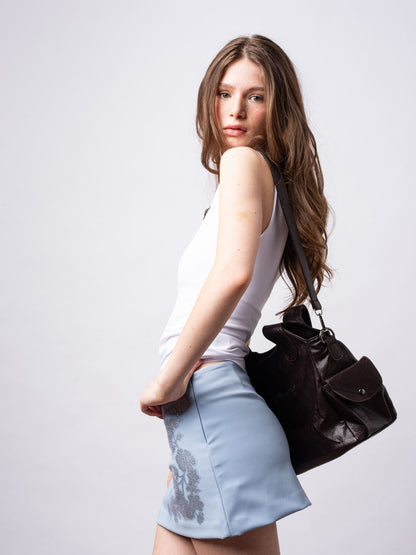 Damen City-Handtasche Crossbody Leder