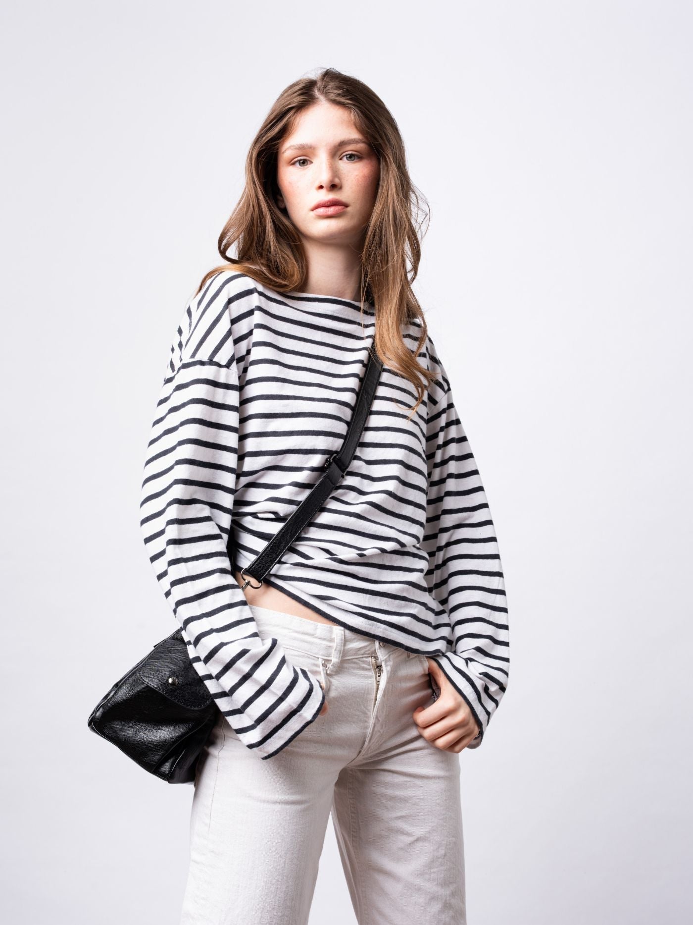 Damen City-Handtasche Crossbody Leder