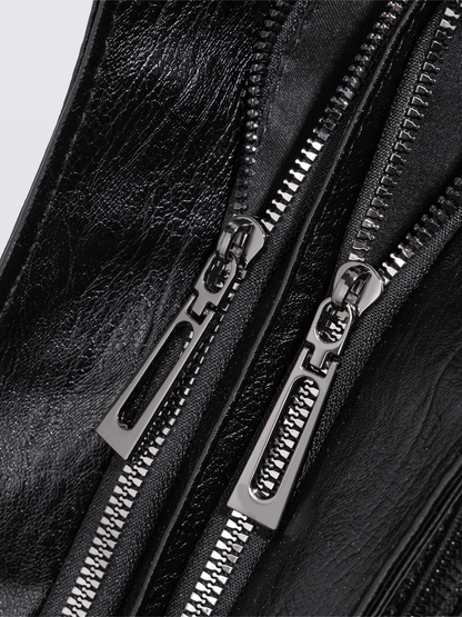 Damen City-Handtasche Crossbody Leder