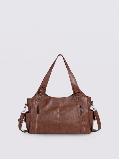 Damen City-Handtasche Crossbody Leder