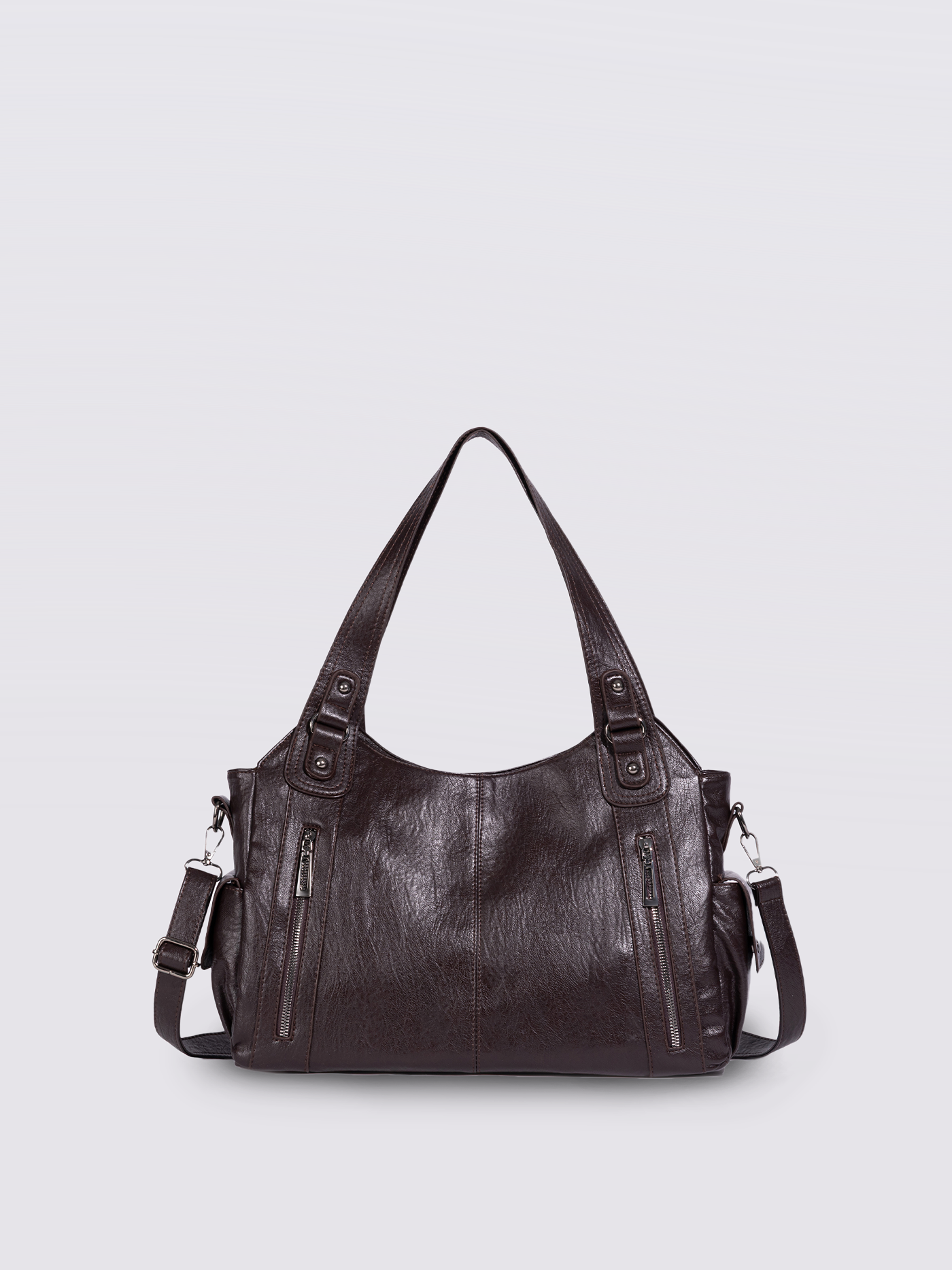 Damen City-Handtasche Crossbody Leder