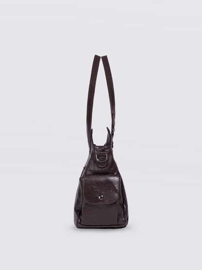 Damen City-Handtasche Crossbody Leder