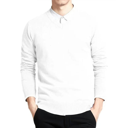 Herren Pullover V-Ausschnitt Ruhige Form