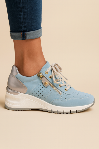 Damen Orthopädische Sneaker Komfortschuhe Unterstützung Dämpfung
