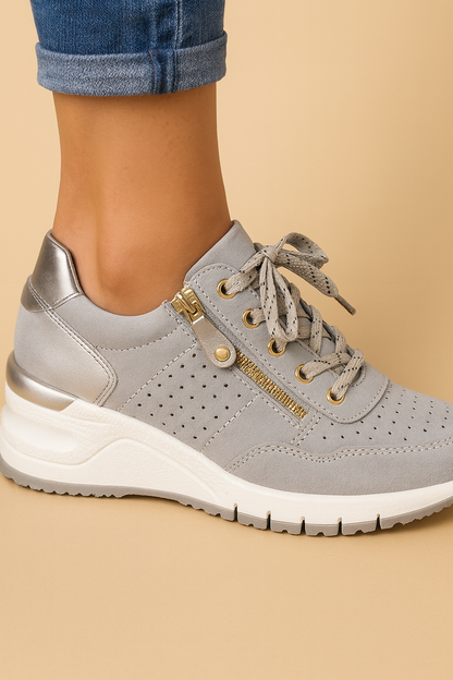 Damen Orthopädische Sneaker Komfortschuhe Unterstützung Dämpfung