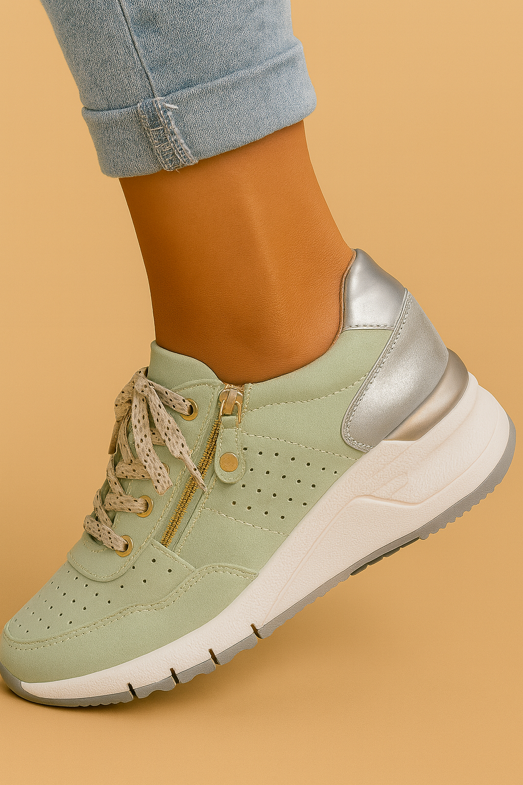 Damen Orthopädische Sneaker Komfortschuhe Unterstützung Dämpfung