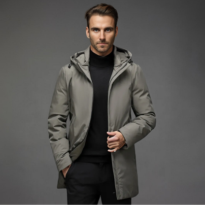 Herren Winterjacke Kapuze Funktionale Ausführung - Norvielle