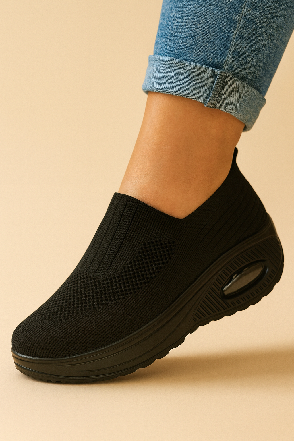Damen Orthopädische Sneaker Atmungsaktives Material Bequem