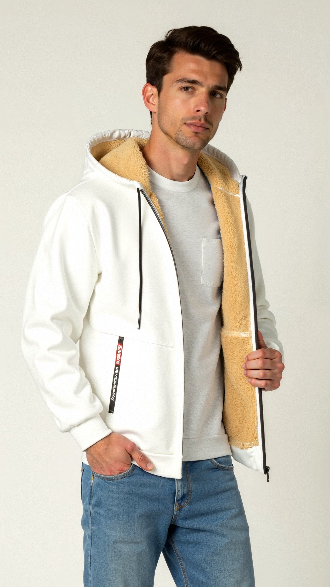Herrenjacke Weich und Warm