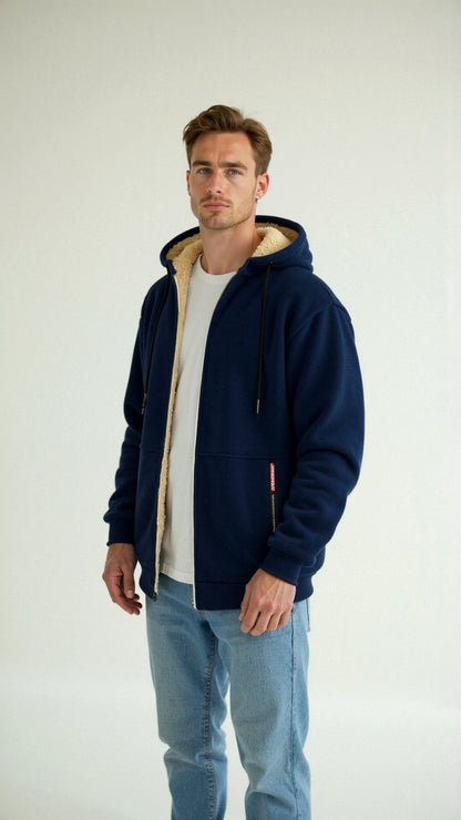 Herrenjacke Weich und Warm