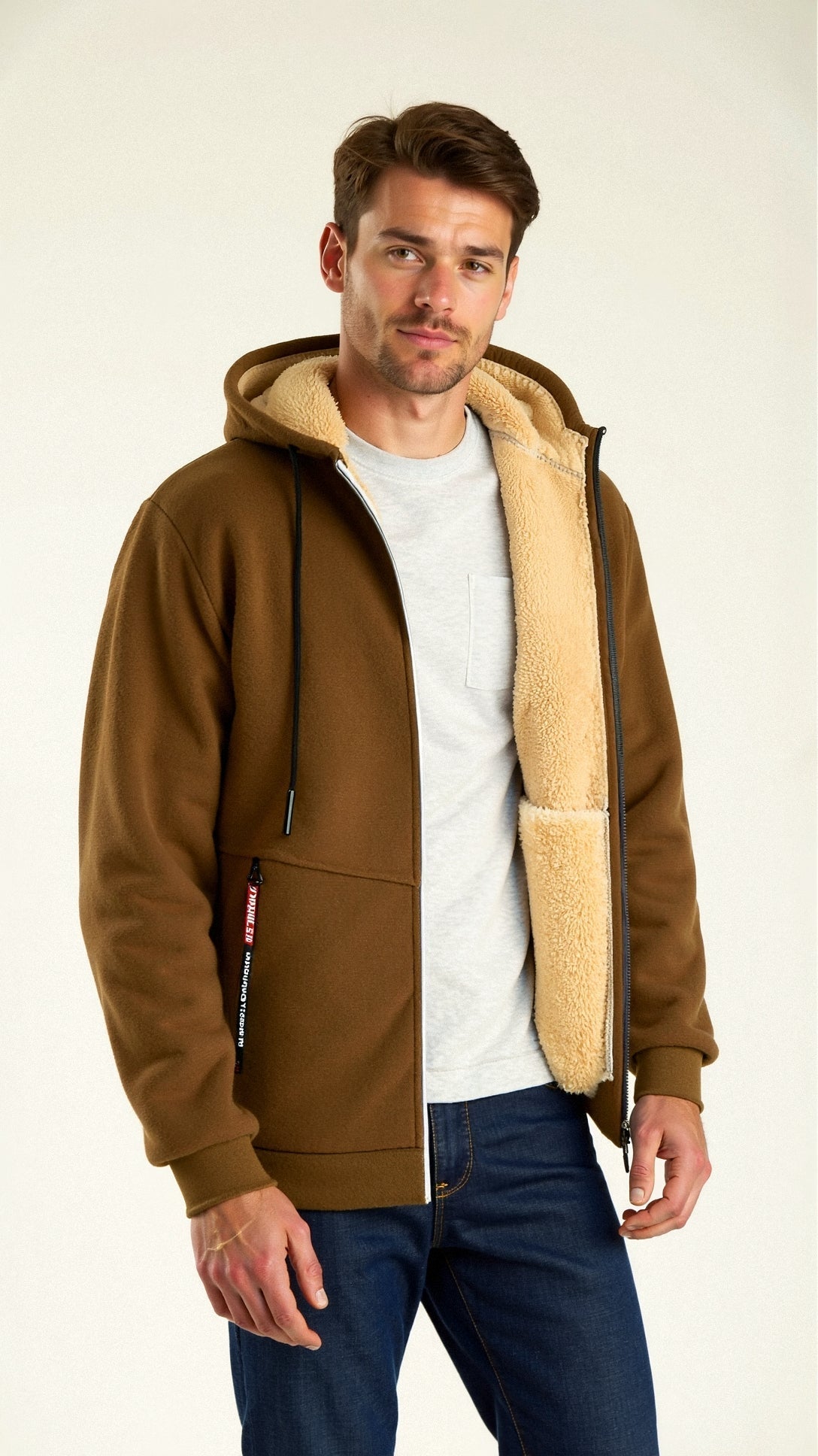 Herrenjacke Weich und Warm