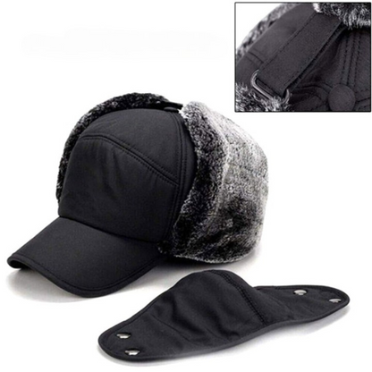 Winddichte Wintersportmütze mit Ohrenschützer Warm