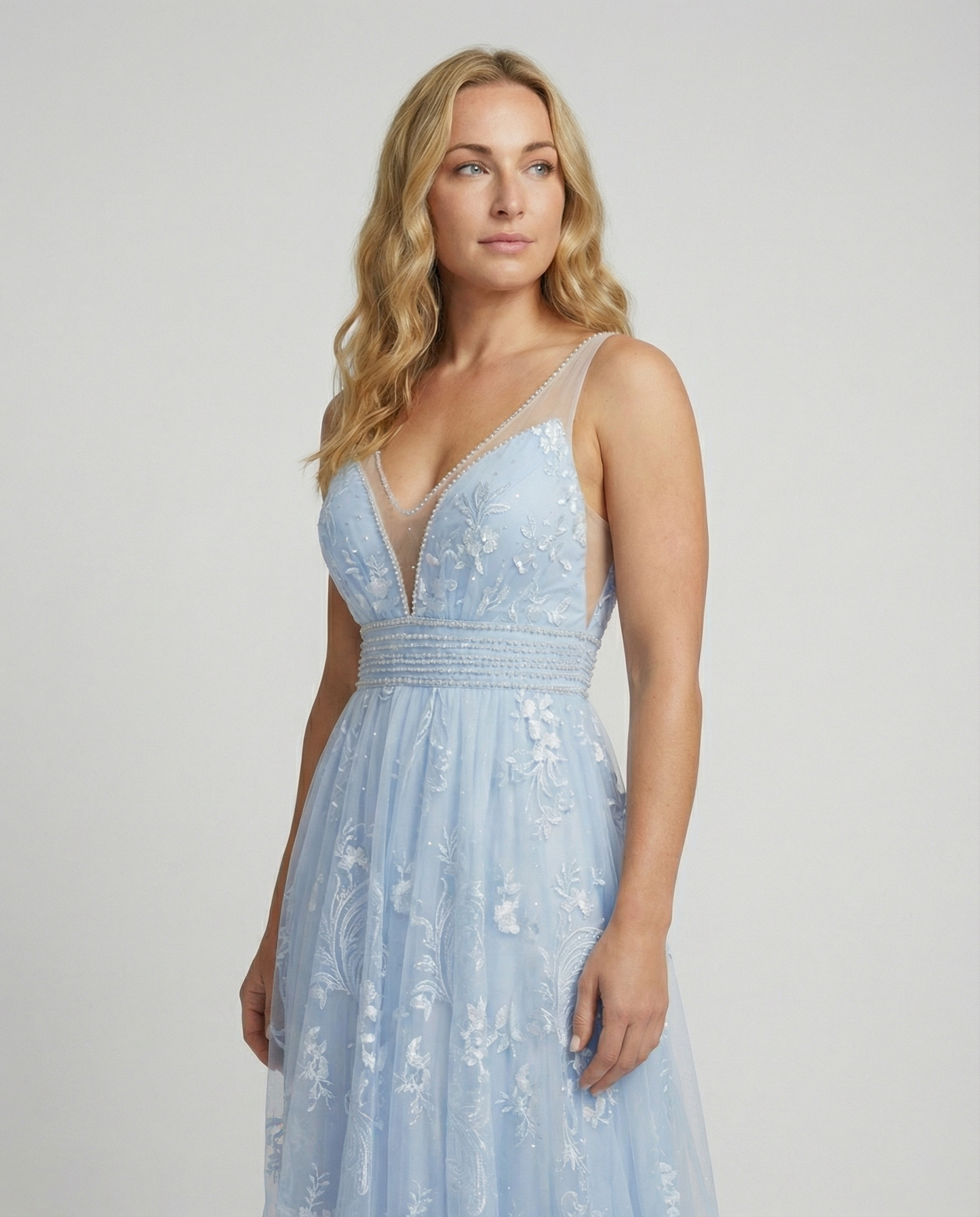 Damen Meshkleid Elegant Party