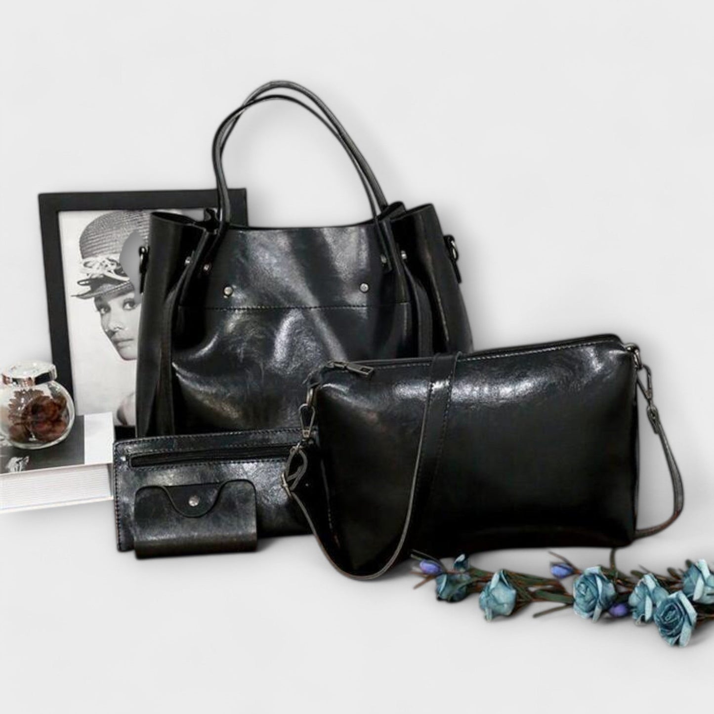 Elarova | 4Teiliges Vintage TaschenSet