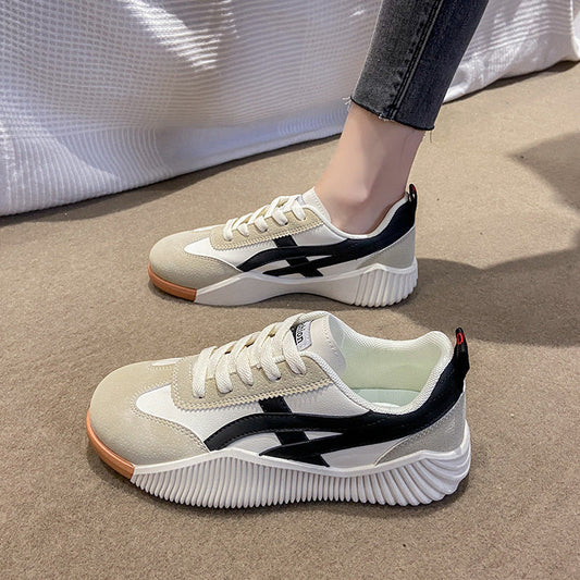 Damen Freizeitschuhe Atmungsaktives Material Schwarz - Norvielle