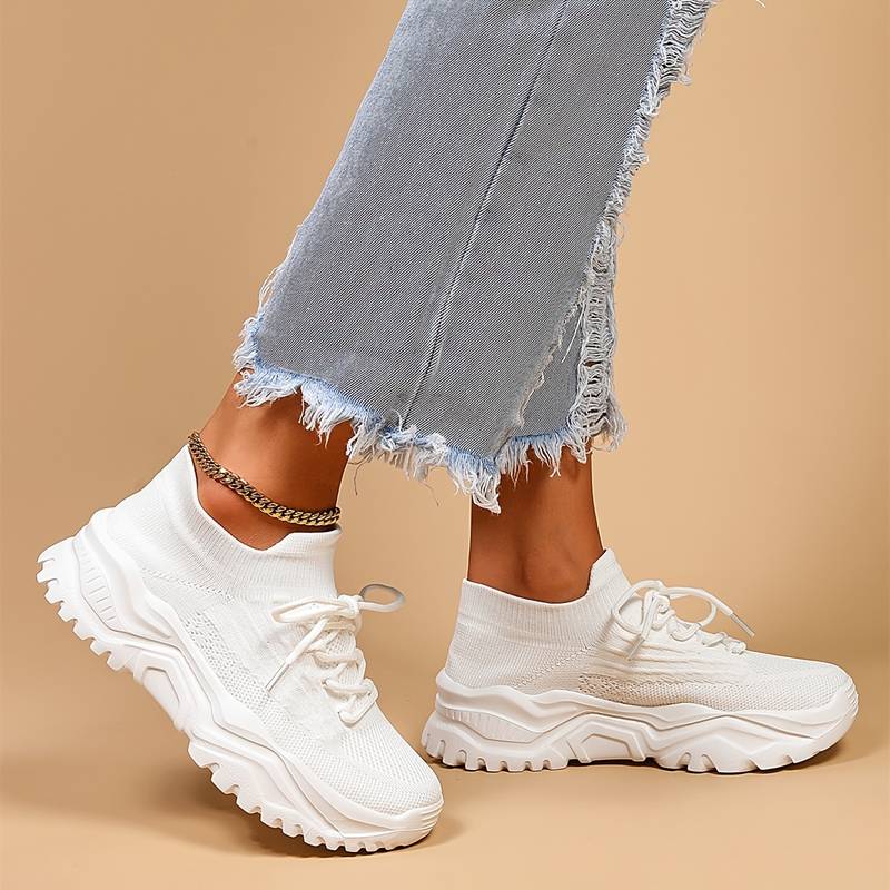 Elarova | Atmungsaktive Freizeitschuhe Mit Extra Fußstütze Für Frauen