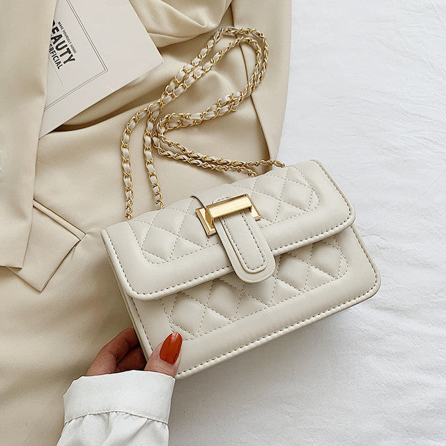 Norvielle Damen Schultertasche Beige - Norvielle