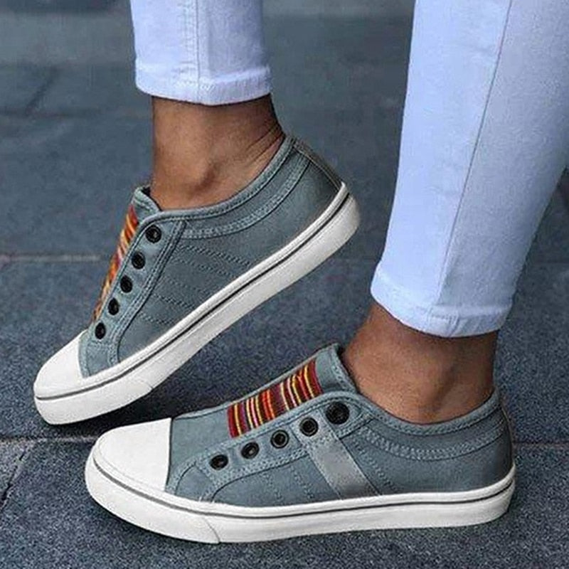 Elarova | Bequeme Canvas-Schuhe