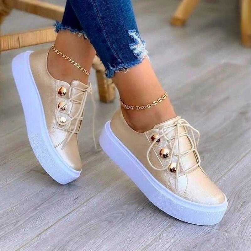 Elarova | Bequeme Frauenschuhe Mit Schnürsenkeln