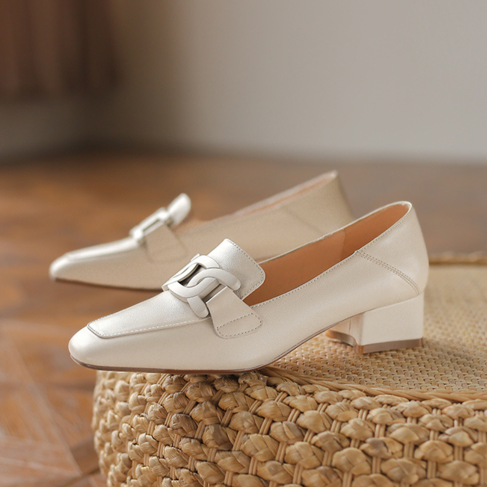 Elarova | Bequeme Schuhe mit Mittlerem Absatz und Fußgewölbeunterstützung