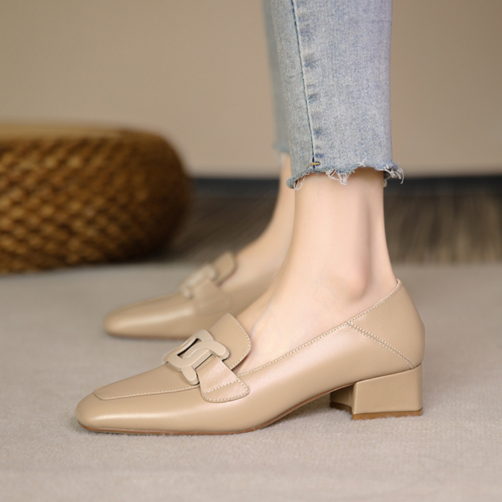 Elarova | Bequeme Schuhe mit Mittlerem Absatz und Fußgewölbeunterstützung
