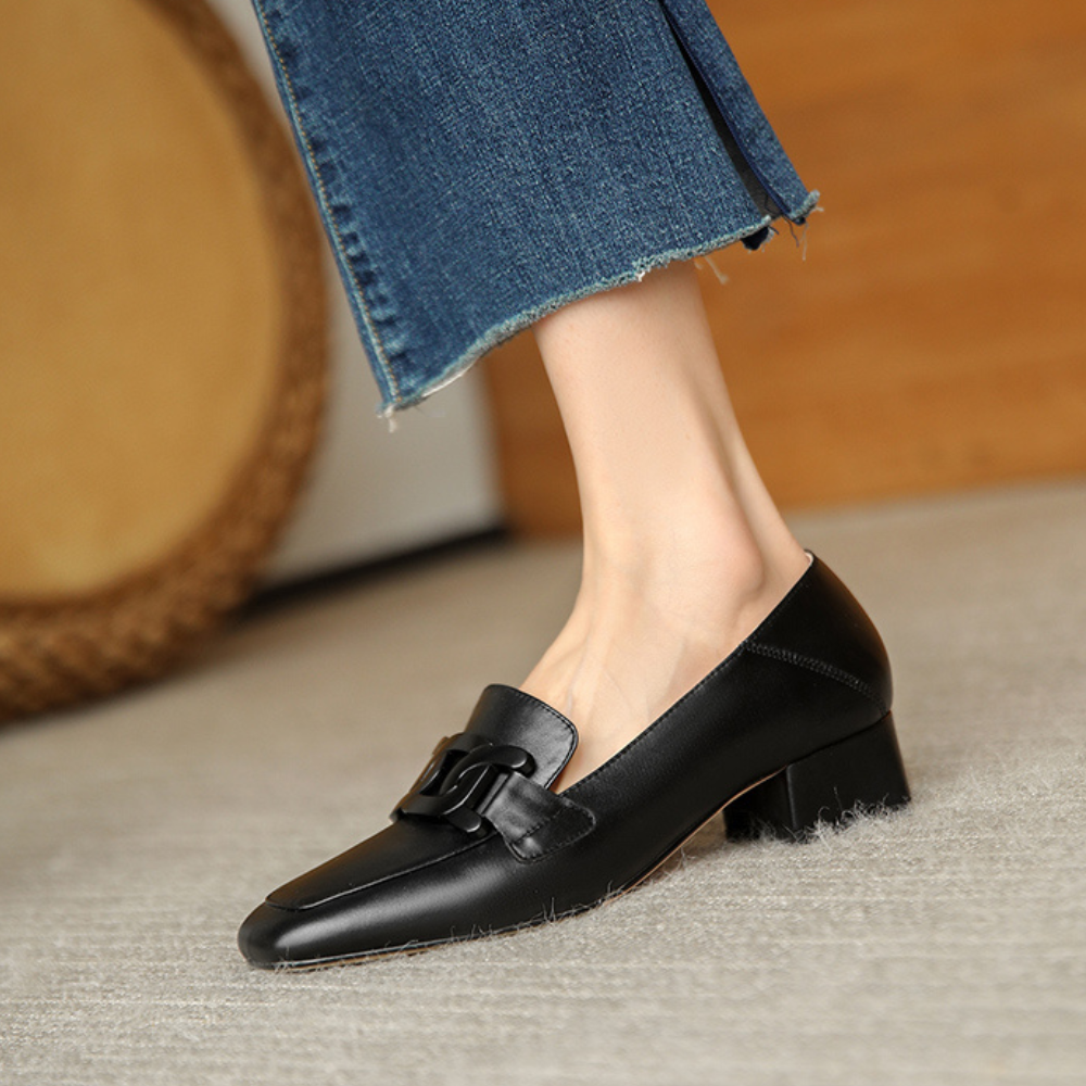 Elarova | Bequeme Schuhe mit Mittlerem Absatz und Fußgewölbeunterstützung