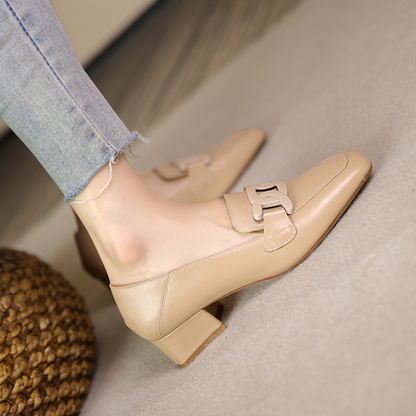 Norvielle Damen Schuhe Mittlerer Absatz Fußgewölbeunterstützung - Norvielle