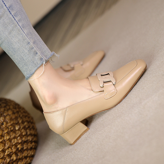 Norvielle Damen Schuhe Mittlerer Absatz Fußgewölbeunterstützung - Norvielle