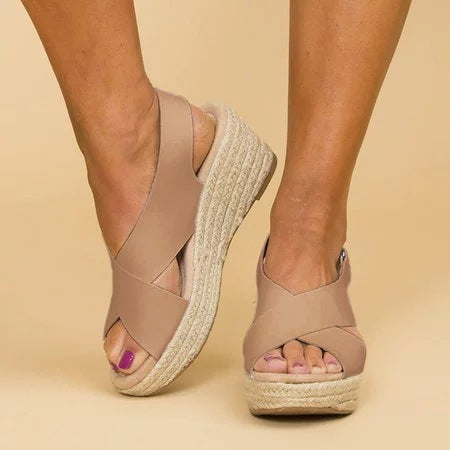 Norvielle Damen Sommersandalen Bequem - Norvielle