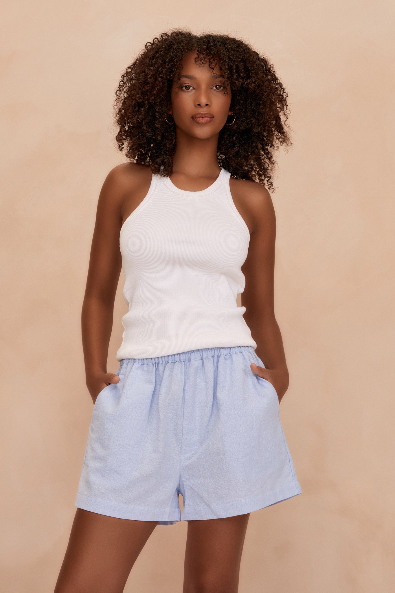 Damen Shorts Blau Norvielle - Norvielle