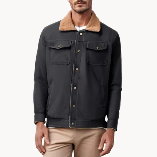 Norvielle Herren Bomberjacke Moderner Schnitt - Norvielle