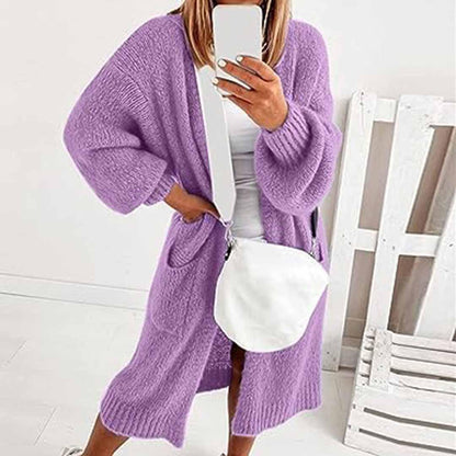 Elarova | Cardigan Comfy Lange Damen Cardigan