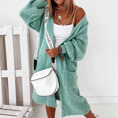 Elarova | Cardigan Comfy Lange Damen Cardigan
