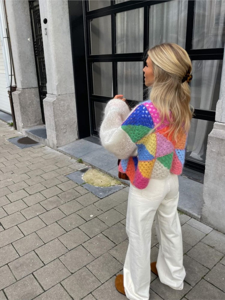 Elarova | Cardigan | Gestrickt | Open Front | Oversized Cardigan | Damenbekleidung