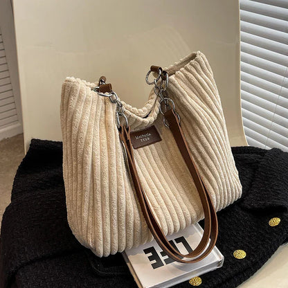 Elarova | Damen Cord Handtasche