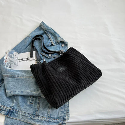 Elarova | Damen Cord Handtasche