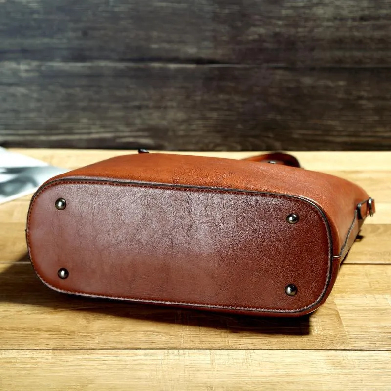 Elarova | Damen Designer Handtasche Schwarz